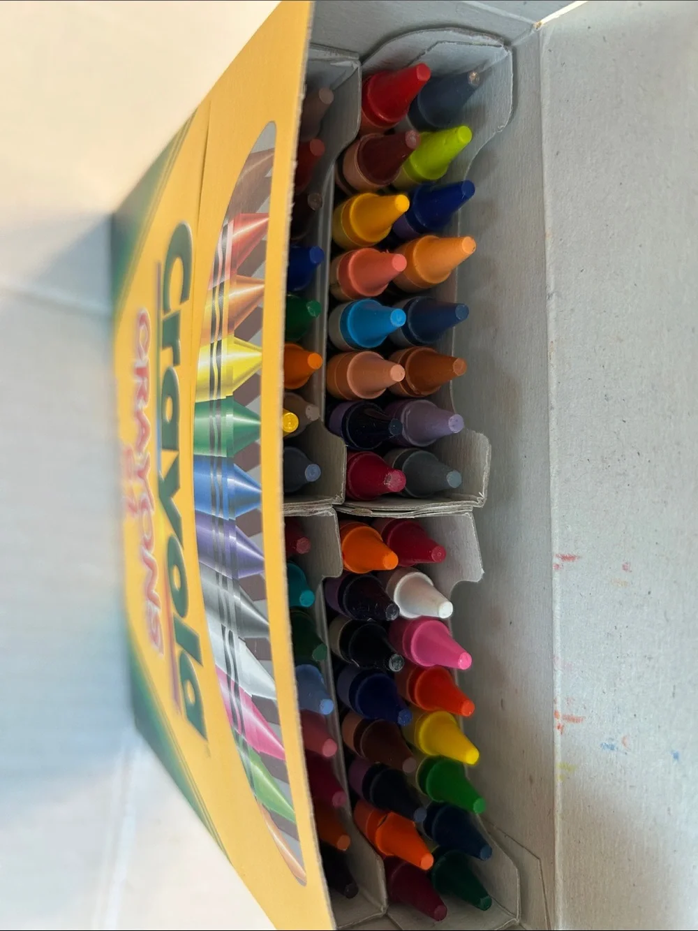 Crayola colorful illustrated